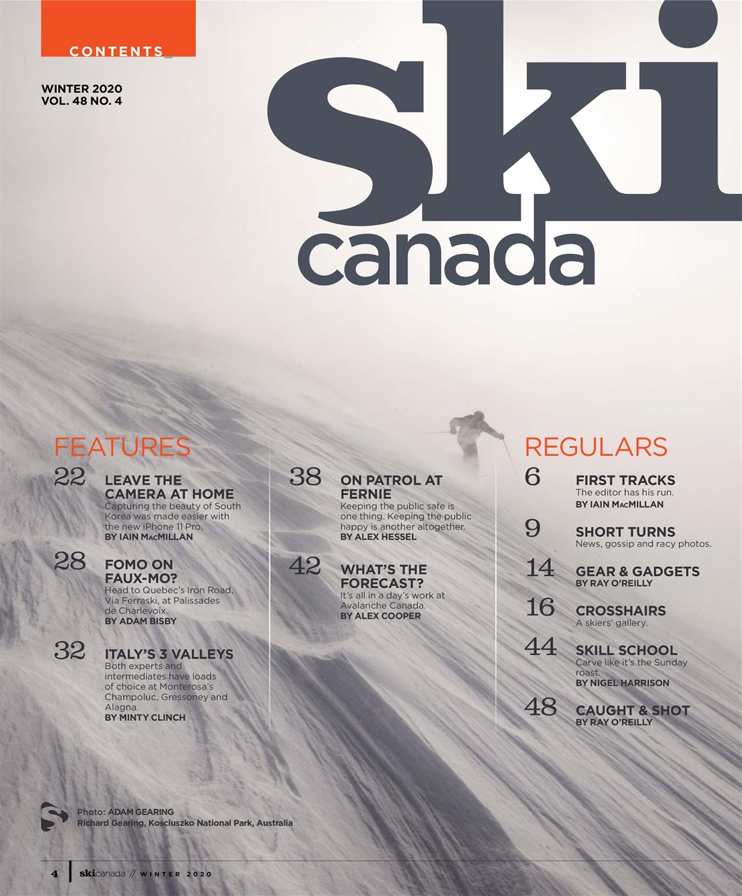 Ski Canada Preview Pages