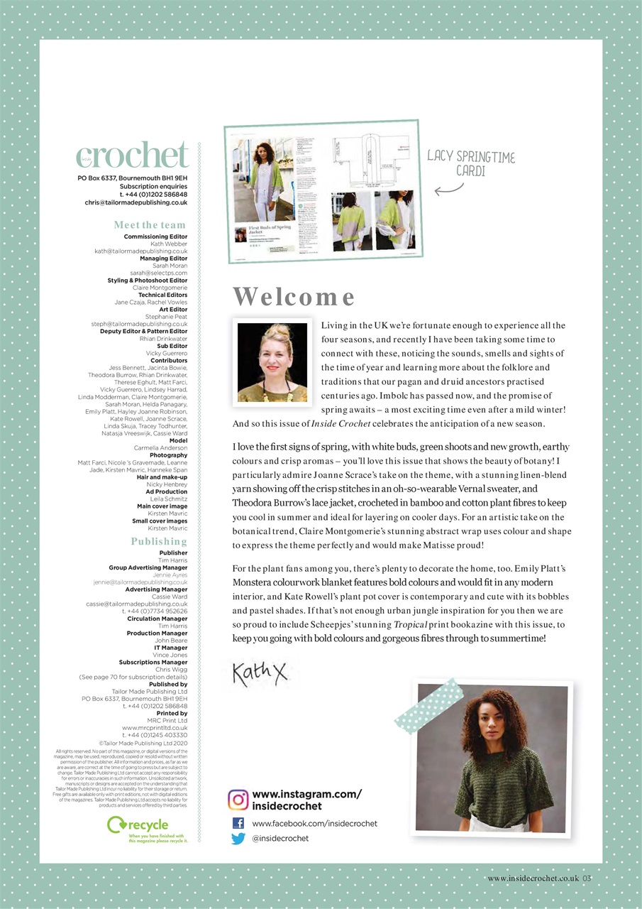 Inside Crochet Preview Pages