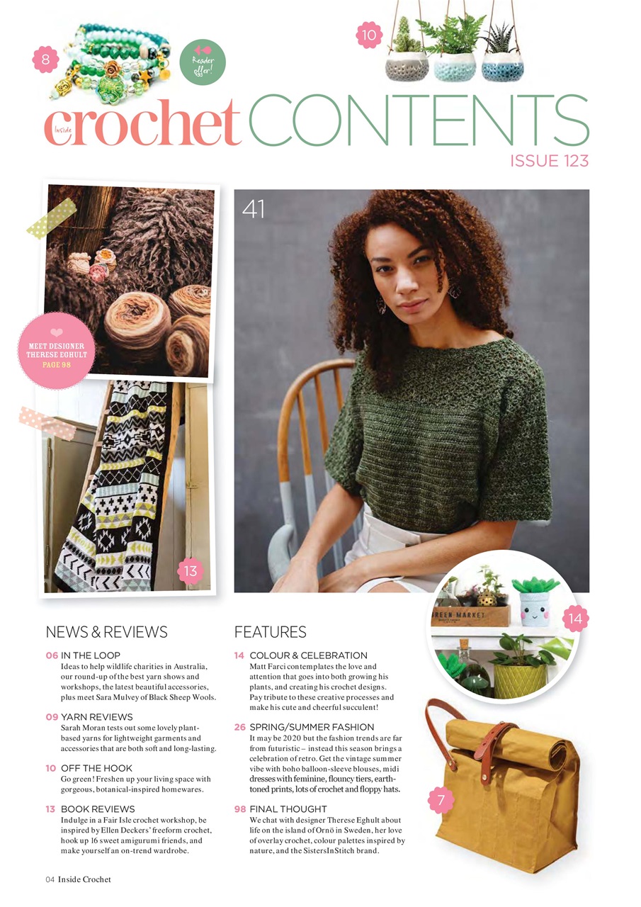 Inside Crochet Preview Pages