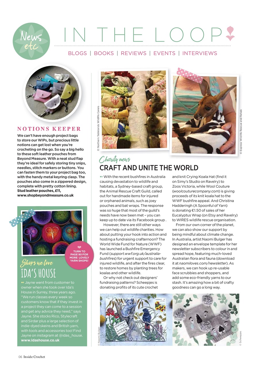 Inside Crochet Preview Pages