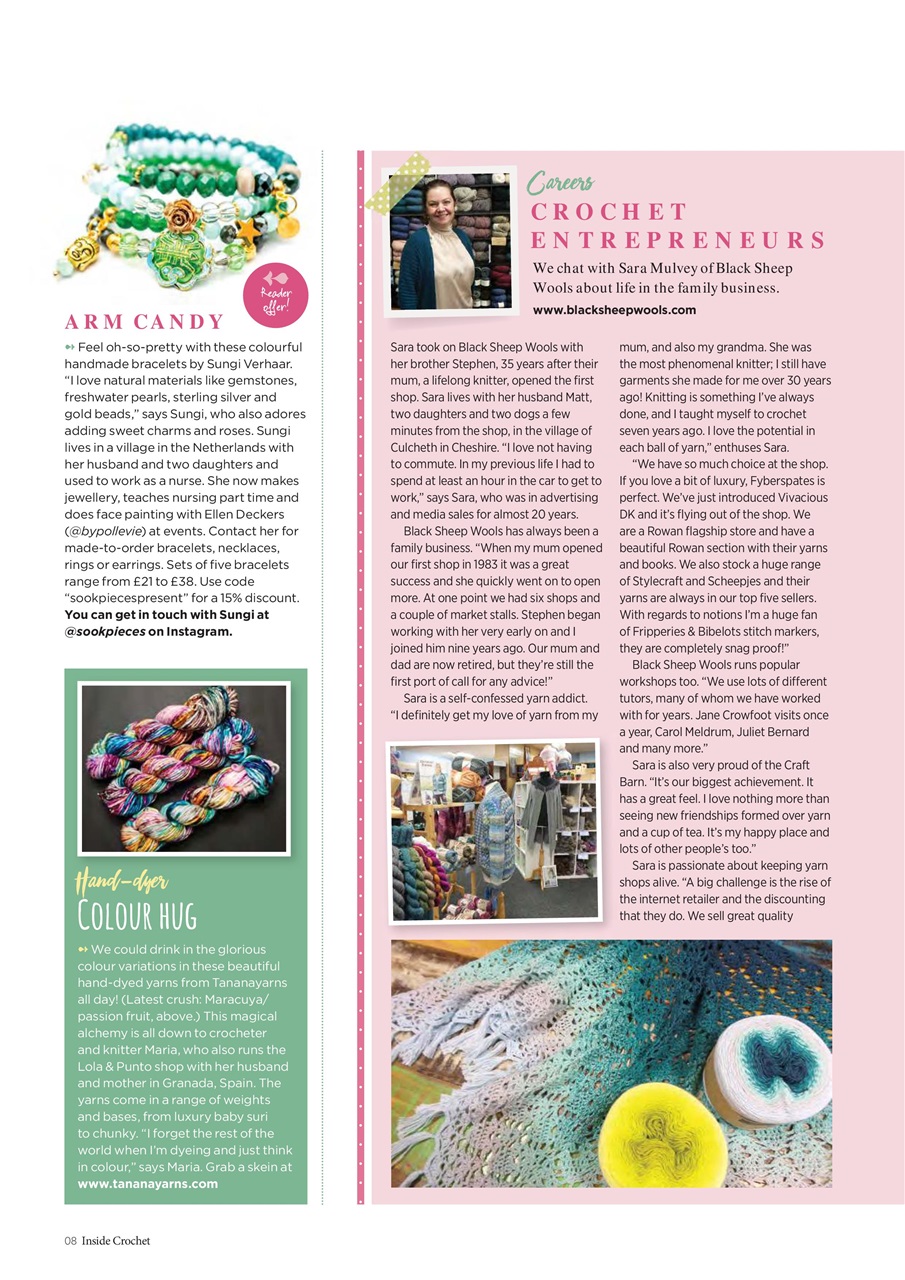 Inside Crochet Preview Pages