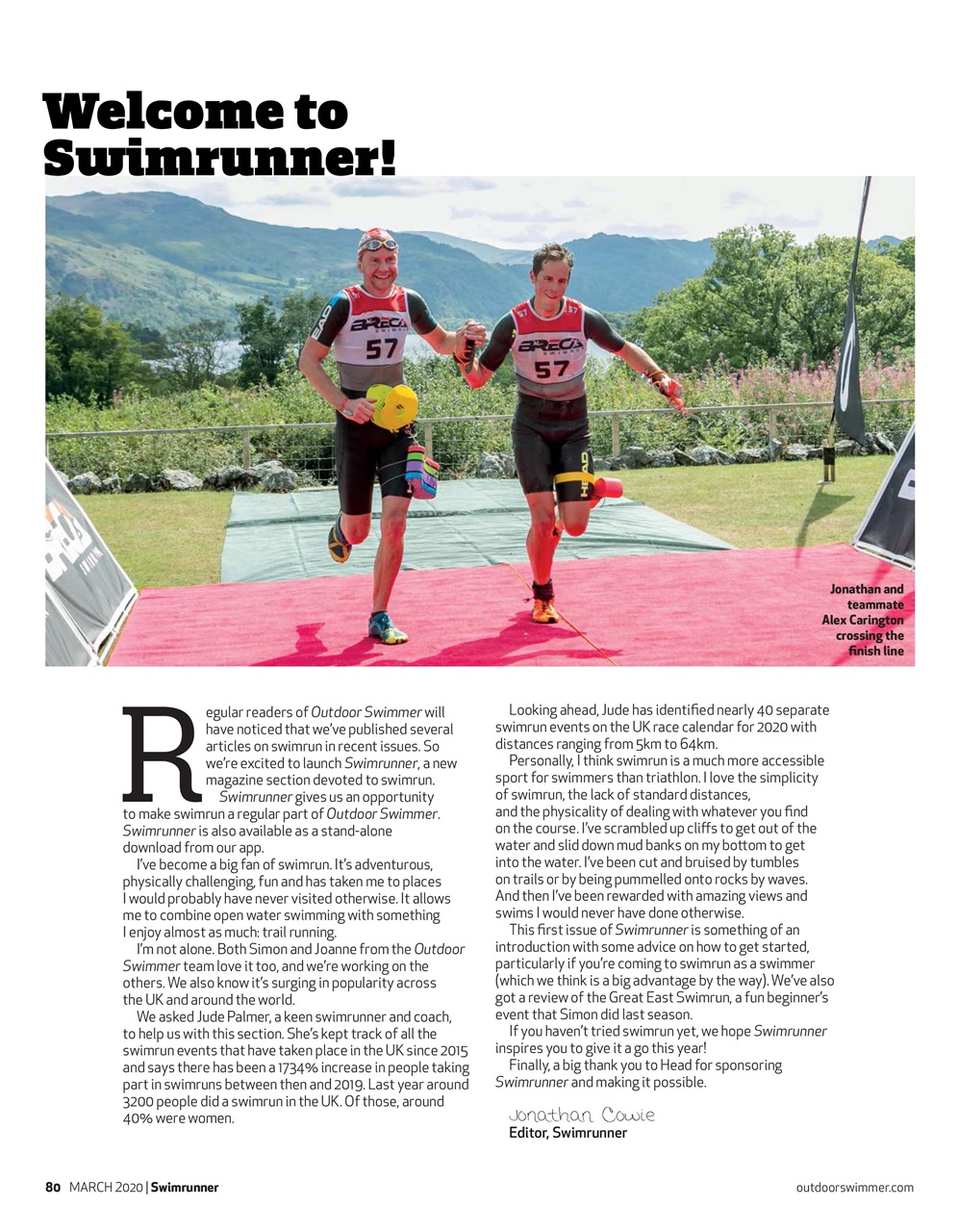 Outdoor Swimmer Preview Pages