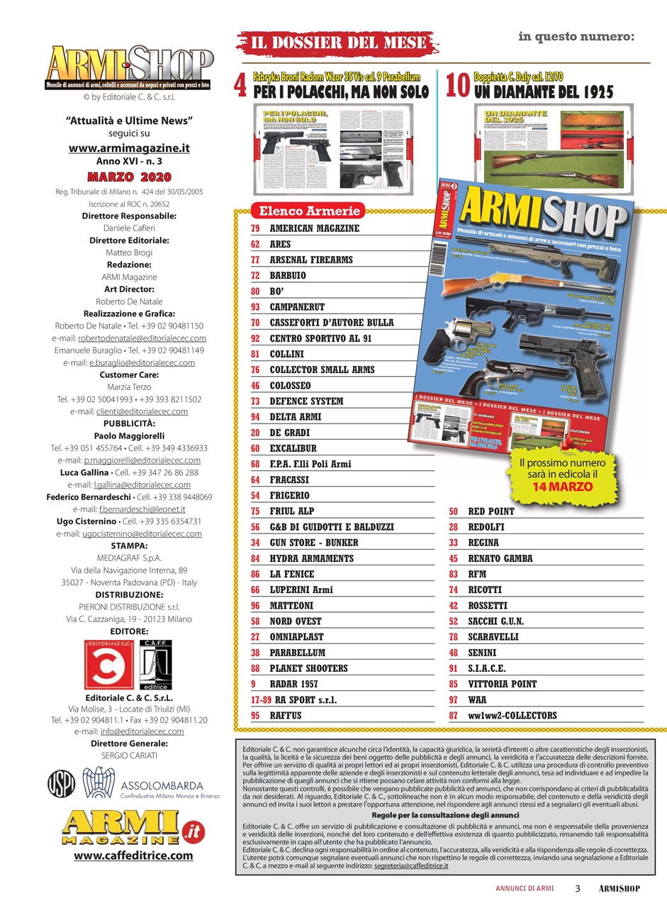ARMI SHOP Preview Pages