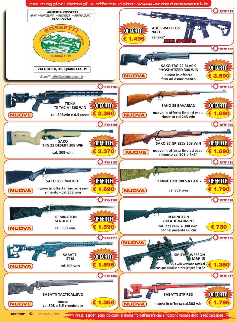 ARMI SHOP Preview Pages