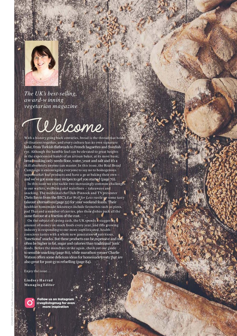 Vegetarian Living Preview Pages