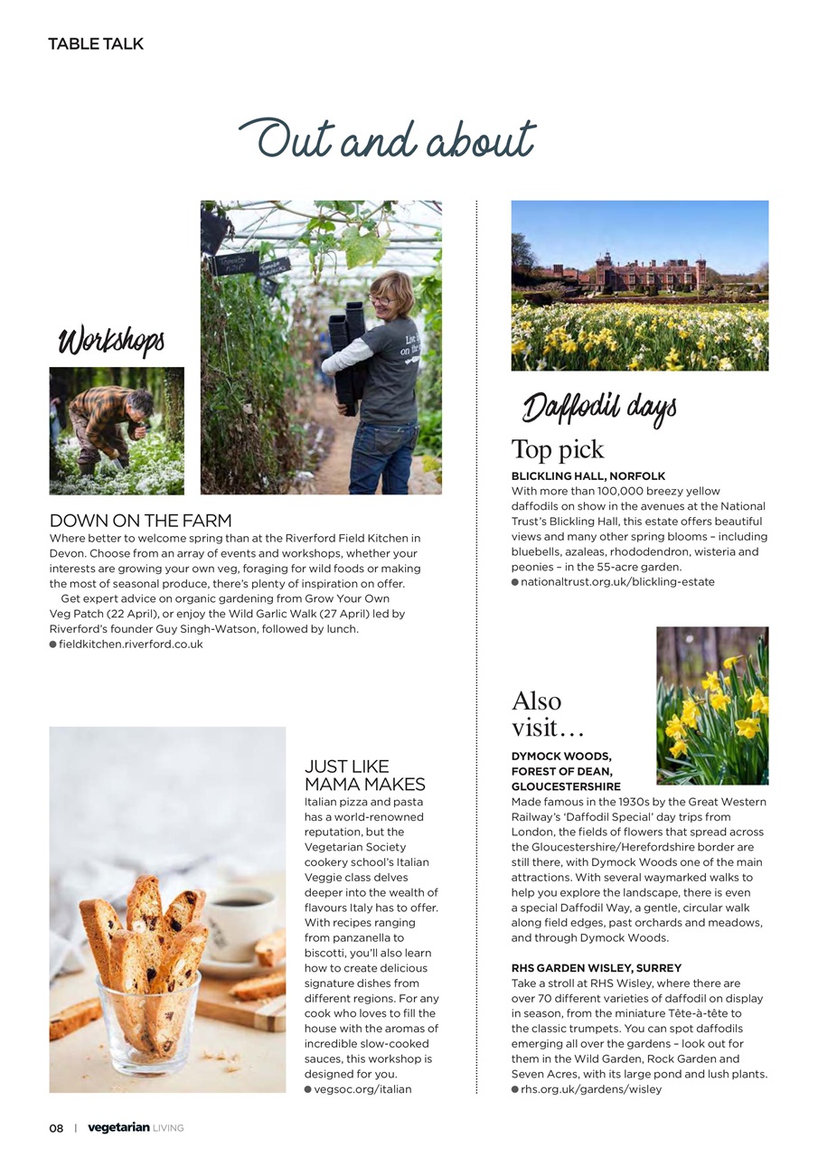 Vegetarian Living Preview Pages
