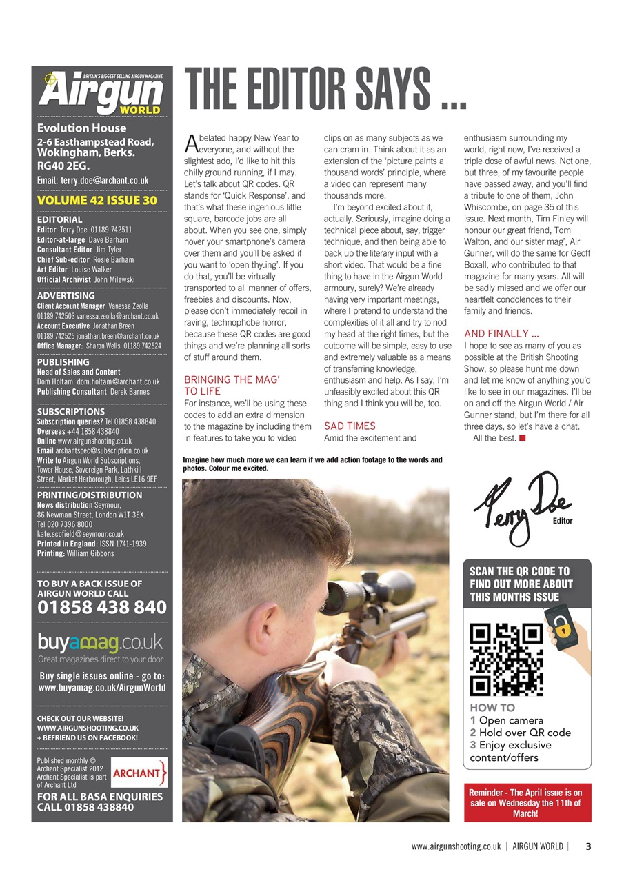 Airgun World Preview Pages