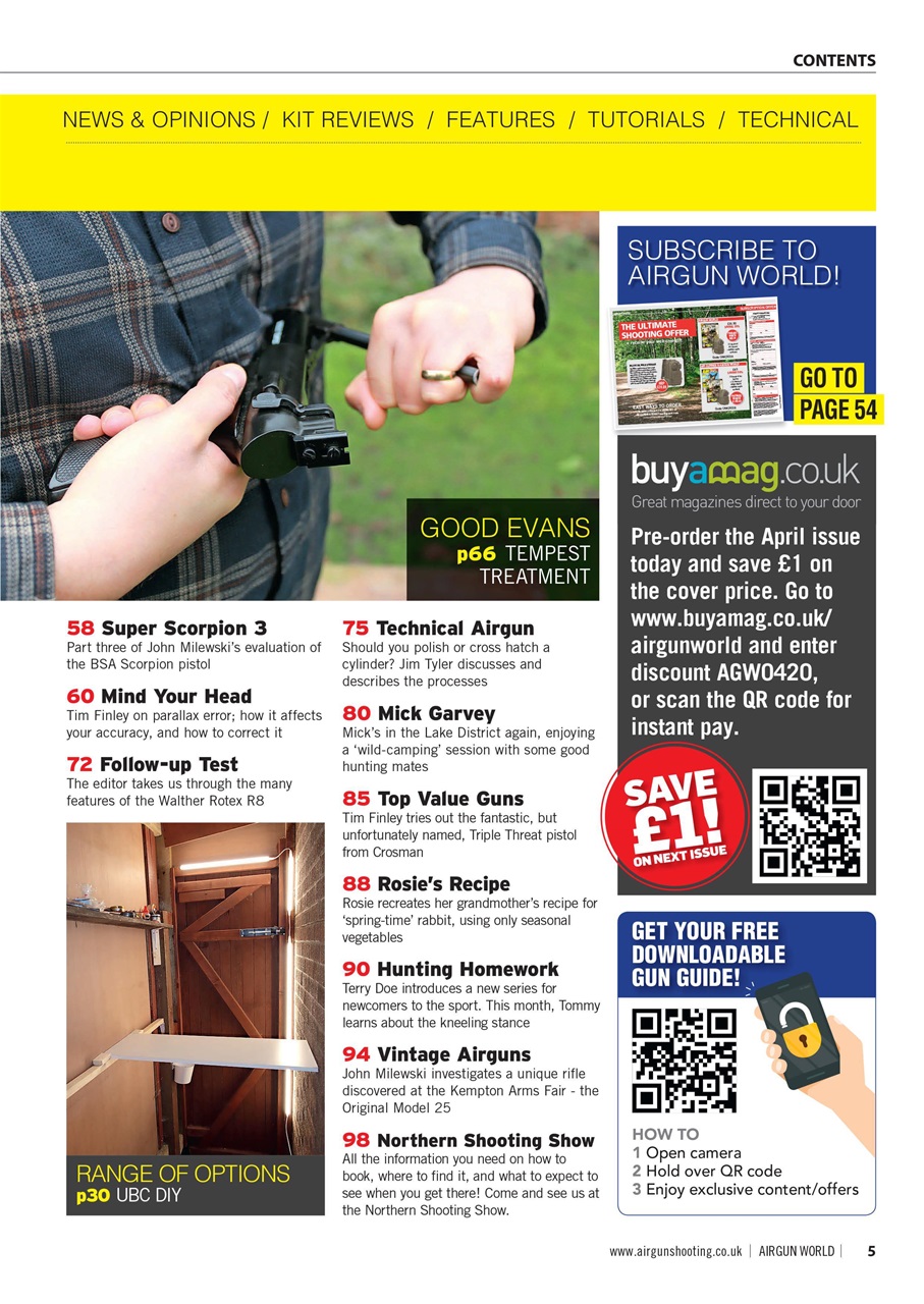 Airgun World Preview Pages
