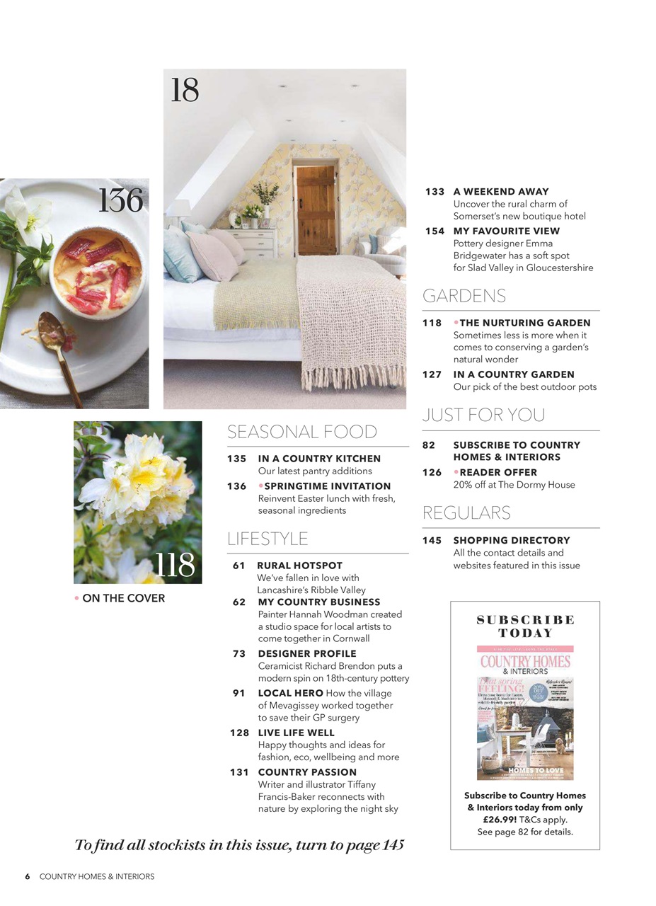 Country Homes & Interiors Preview Pages