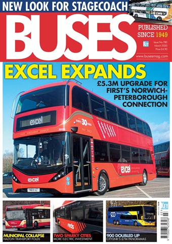 Buses Magazine issue  March 2020