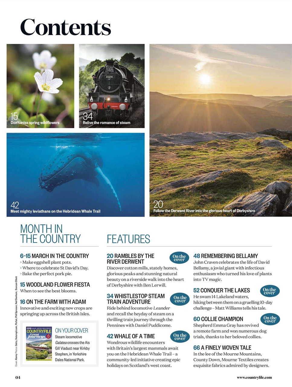 BBC Countryfile Magazine Preview Pages
