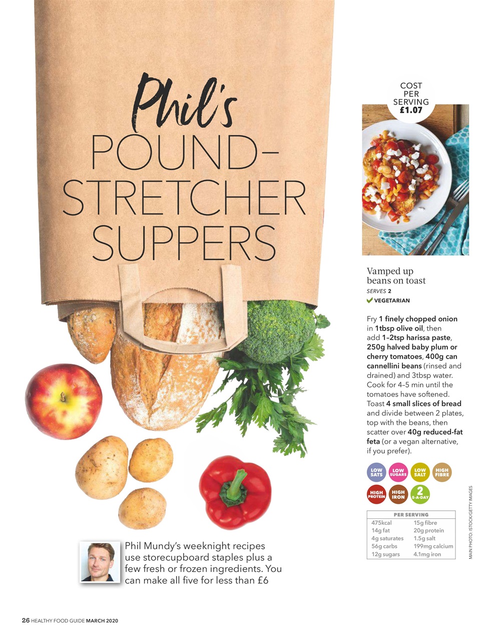 Healthy Food Guide Preview Pages