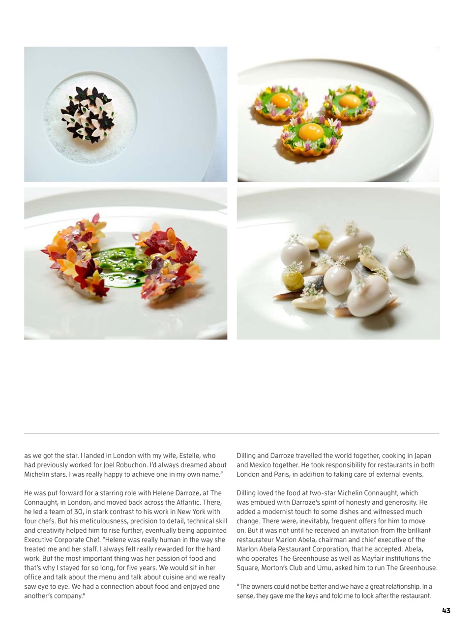 Chef & Restaurant USA Magazine Preview Pages