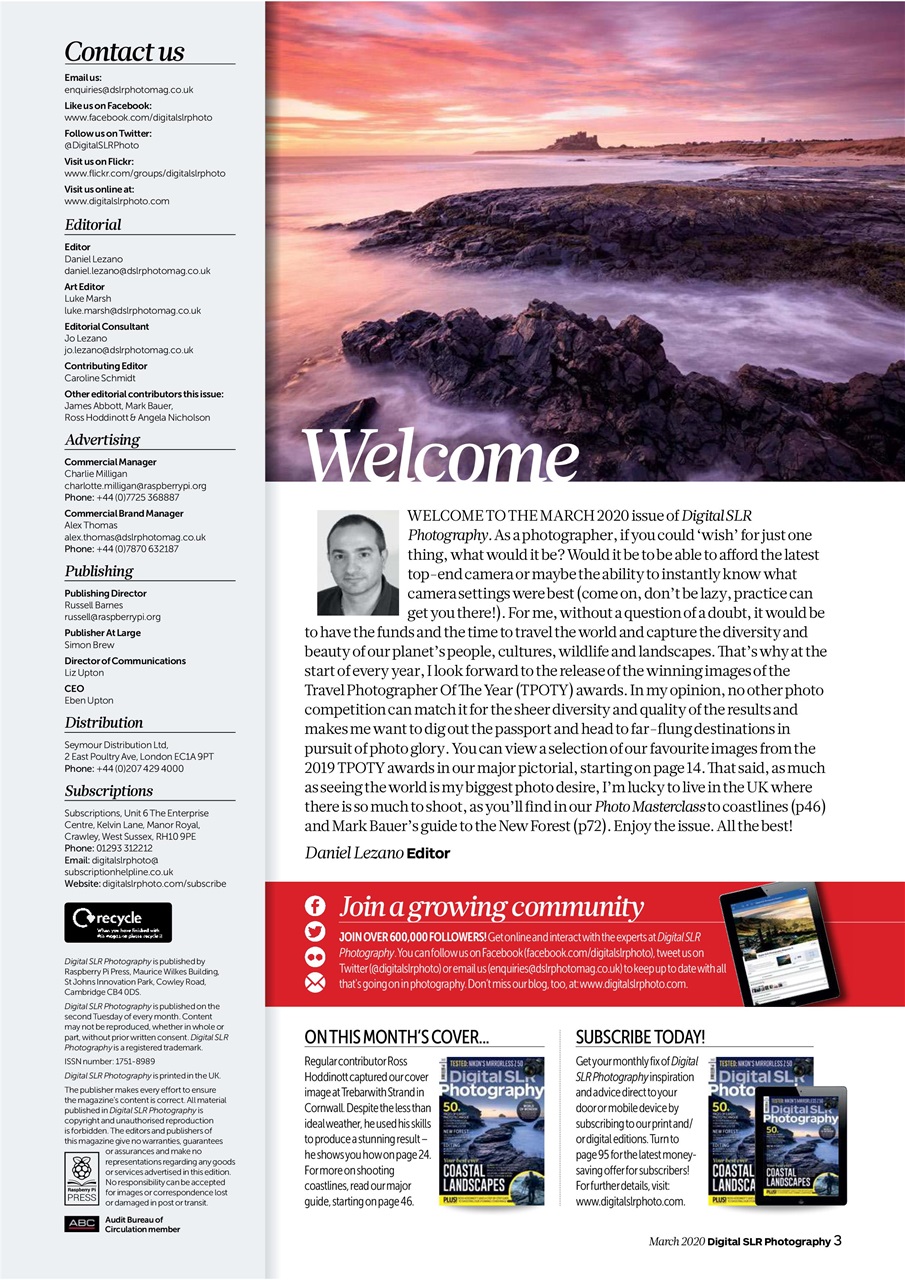 Digital SLR Photography Preview Pages