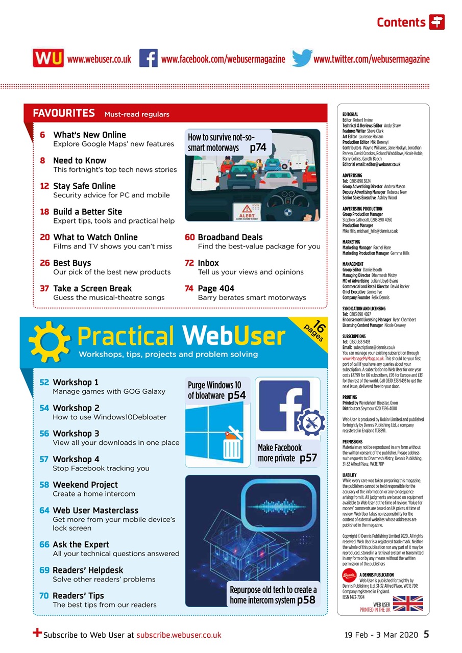 Webuser Preview Pages