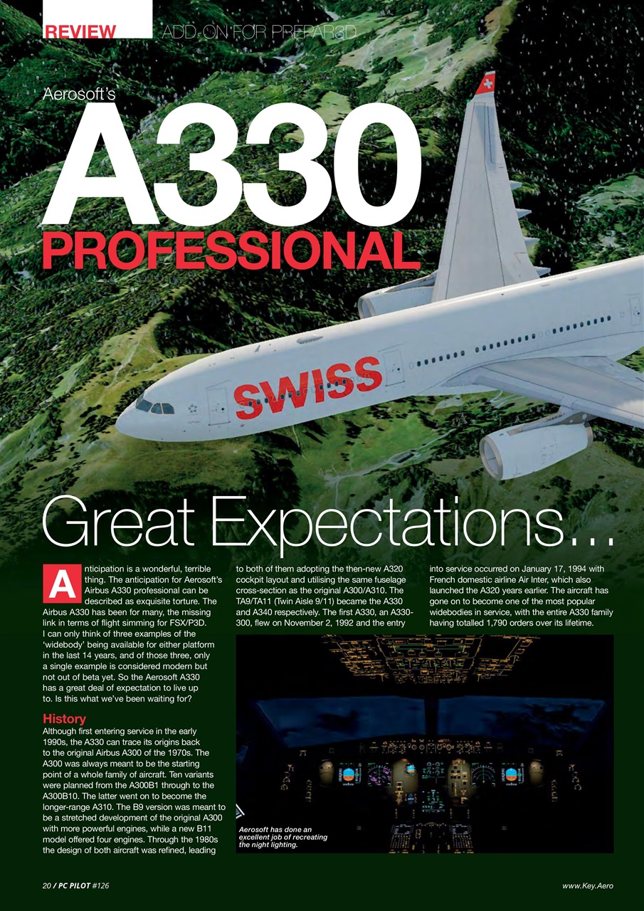 PC Pilot Preview Pages