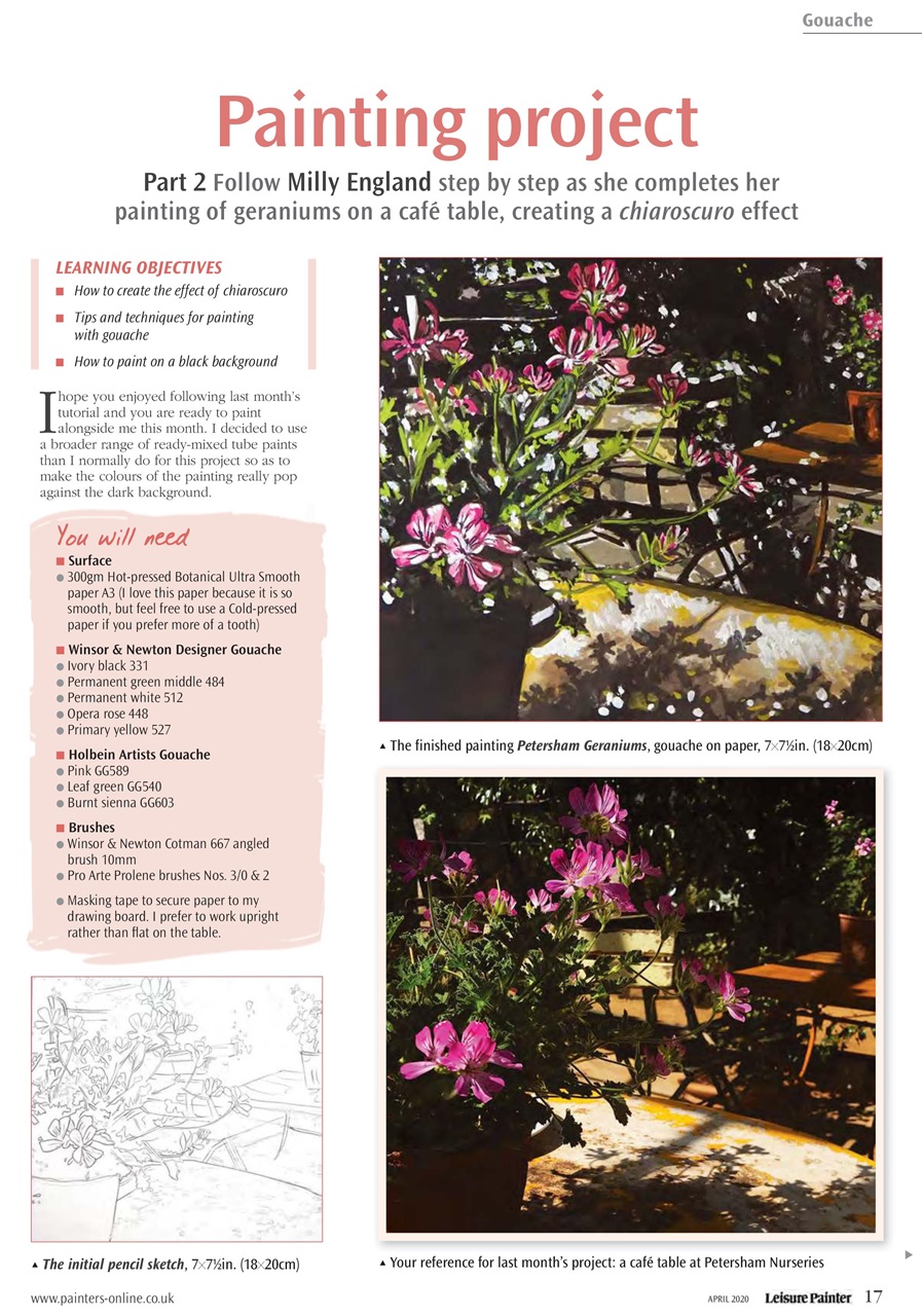 Leisure Painter & The Artist Preview Pages