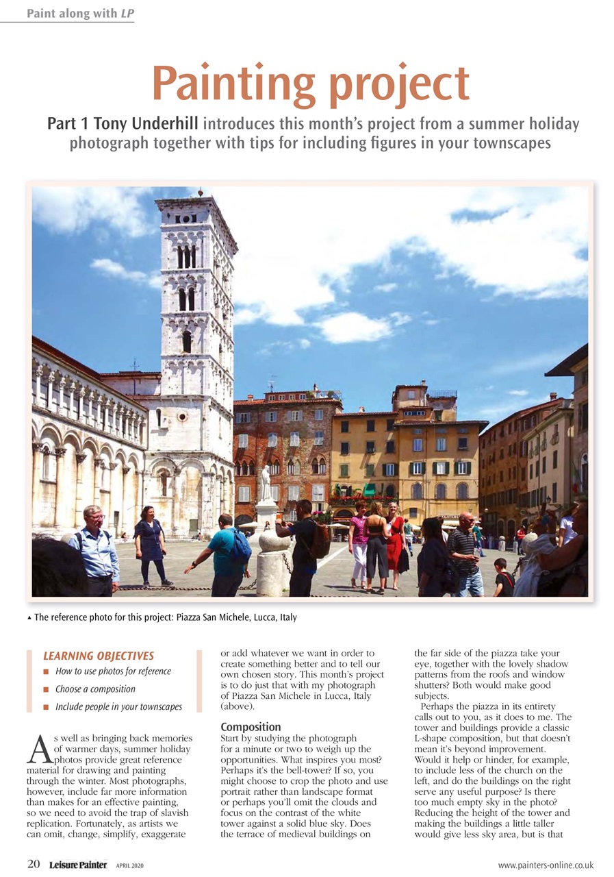 Leisure Painter & The Artist Preview Pages