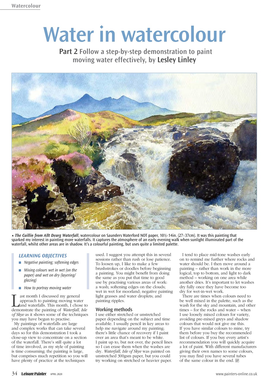 Leisure Painter & The Artist Preview Pages
