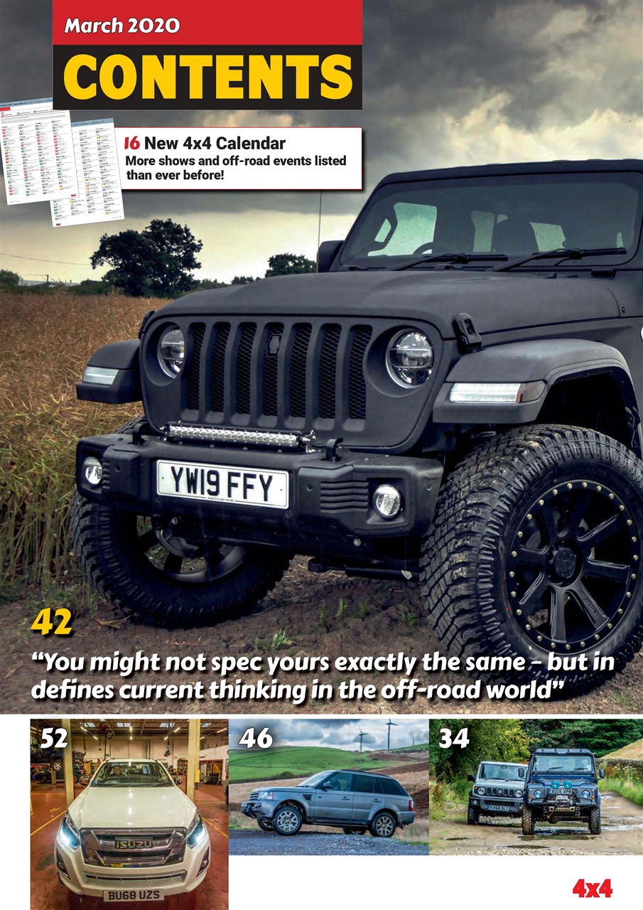 Overlander 4X4 Preview Pages