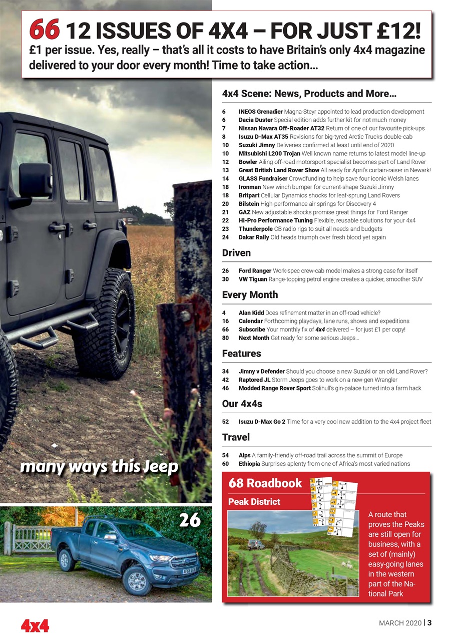 Overlander 4X4 Preview Pages