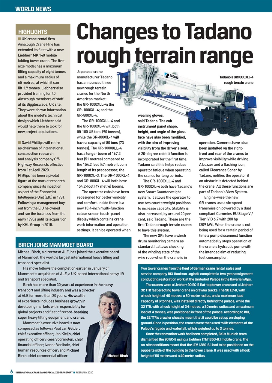 Int. Cranes and Specialized Transp Preview Pages