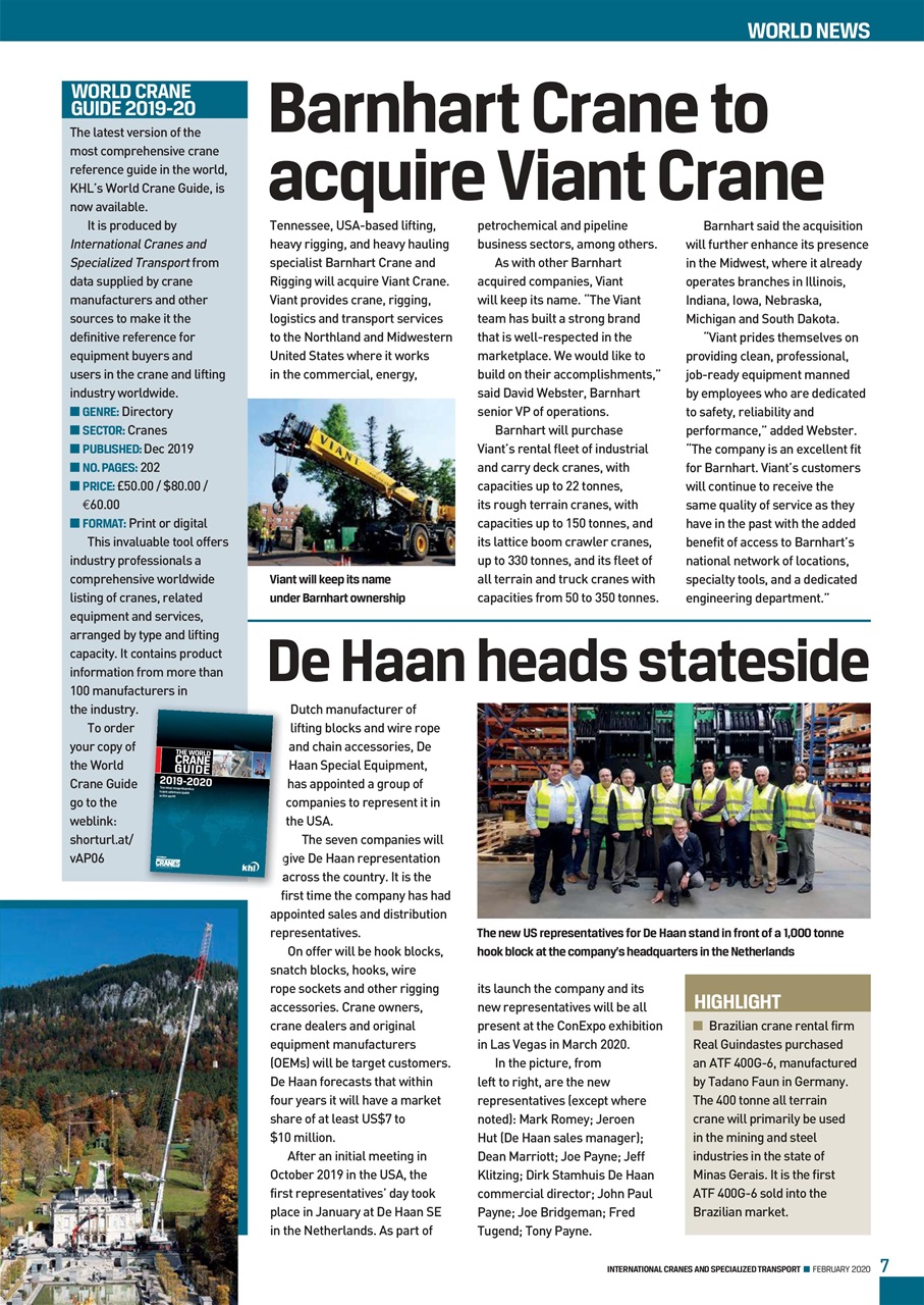 Int. Cranes and Specialized Transp Preview Pages