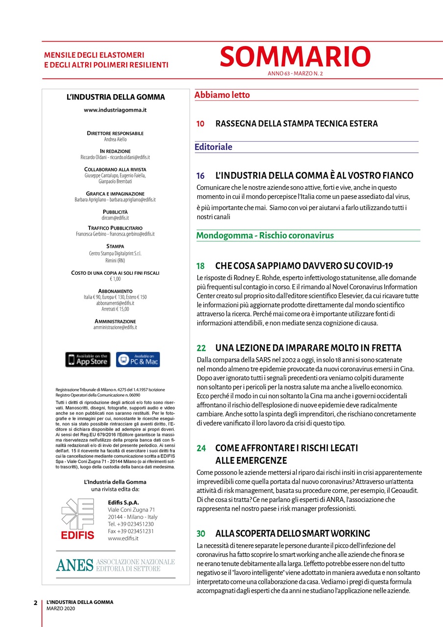 L’industria della Gomma Preview Pages