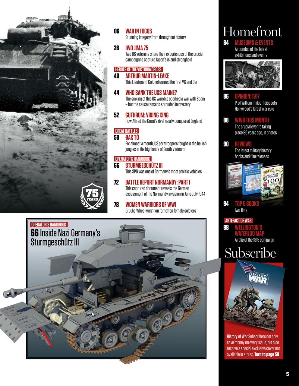 History of War Preview Pages