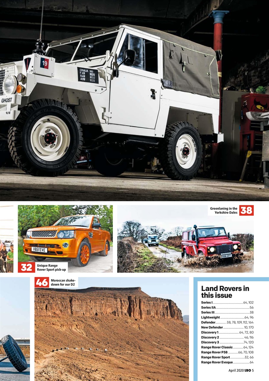 Land Rover Owner Preview Pages