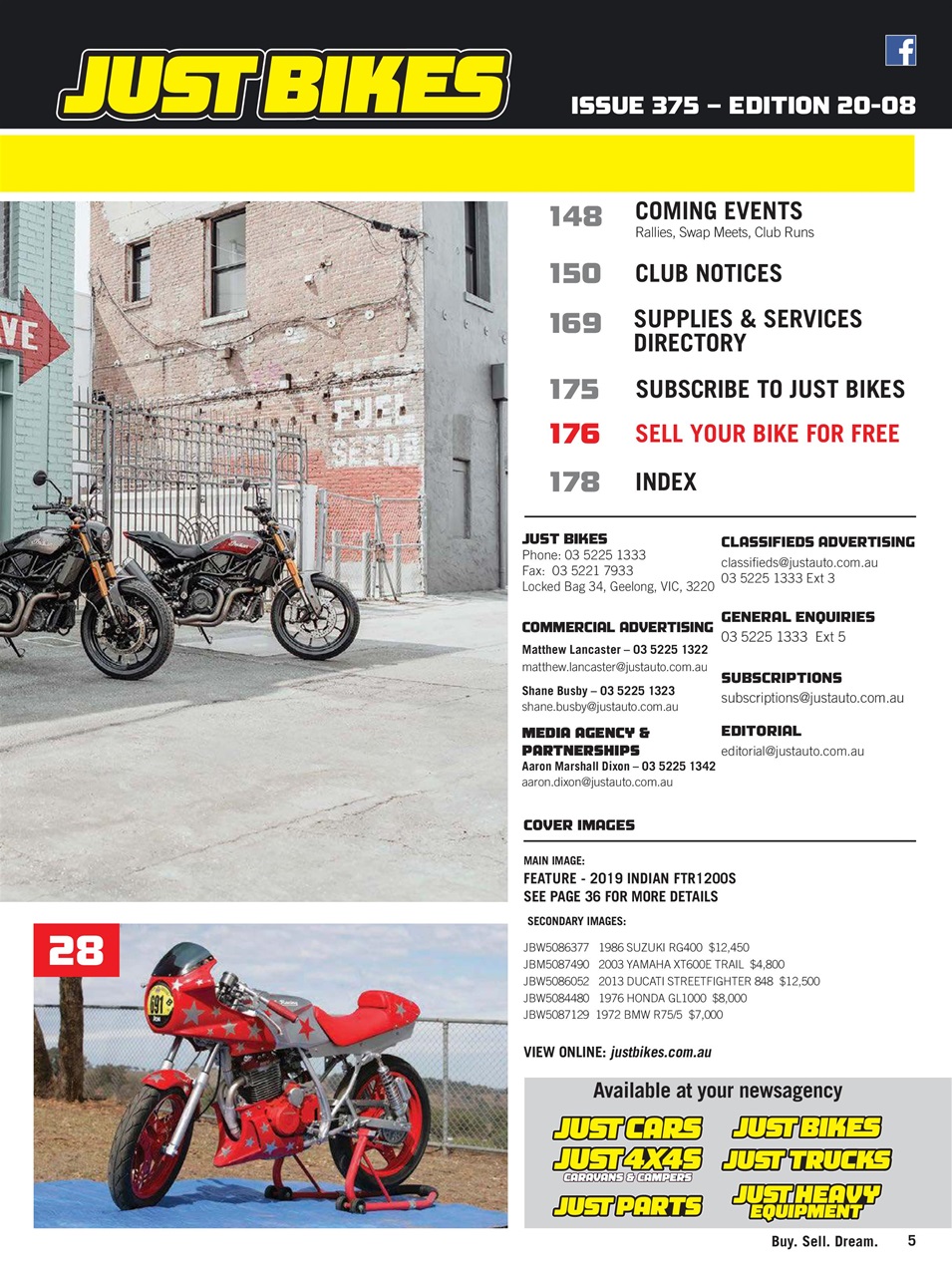 JUST BIKES Preview Pages