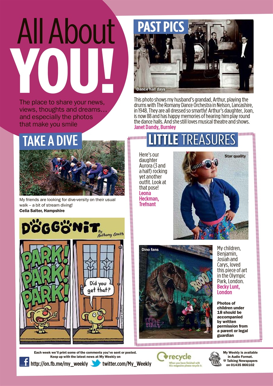 My Weekly Preview Pages