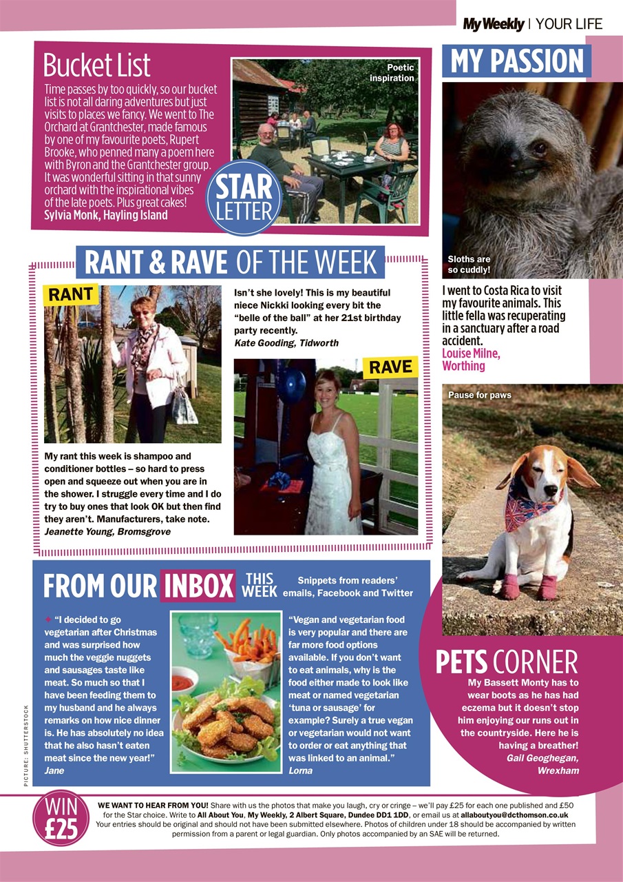 My Weekly Preview Pages