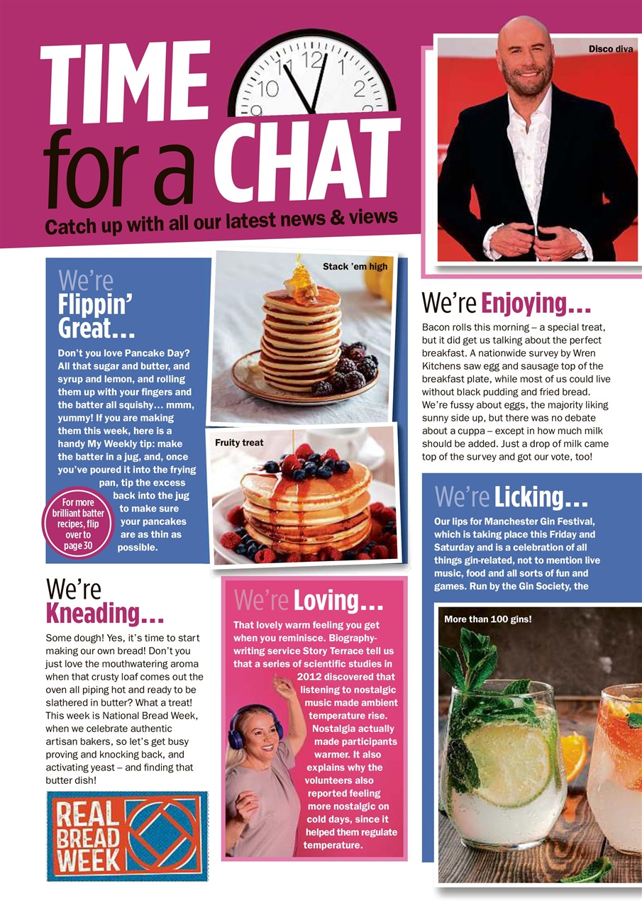 My Weekly Preview Pages