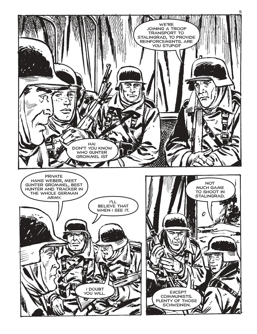 Commando Preview Pages