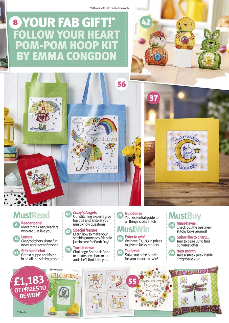 Cross Stitch Crazy Preview Pages