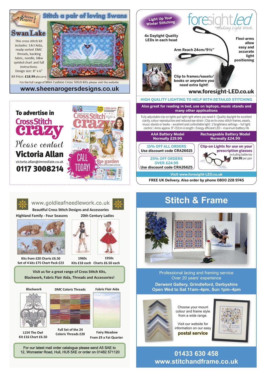 Cross Stitch Crazy Preview Pages