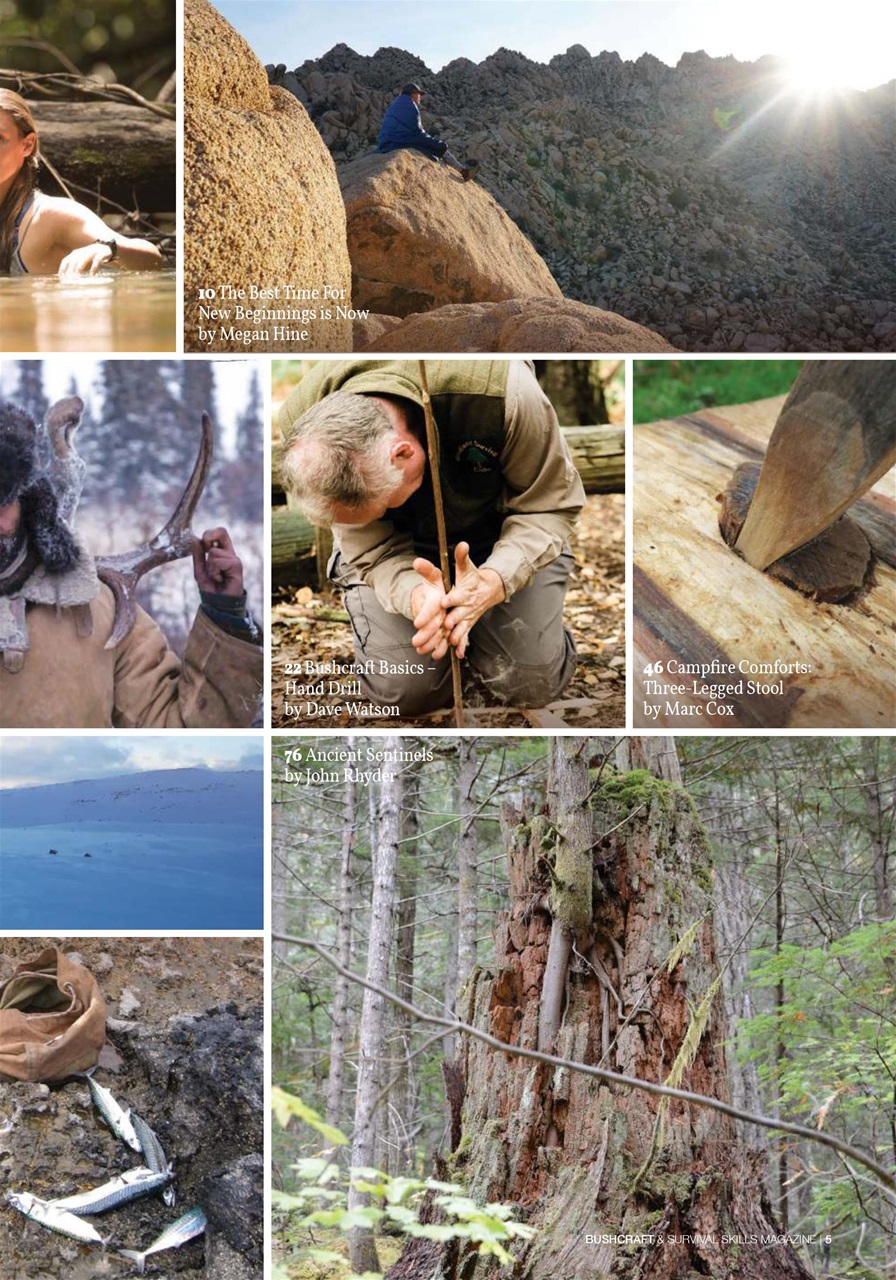 Bushcraft & Survival Skills Magazine Preview Pages