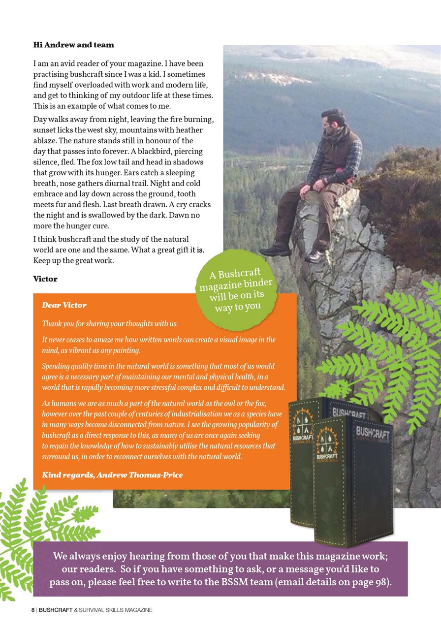 Bushcraft & Survival Skills Magazine Preview Pages