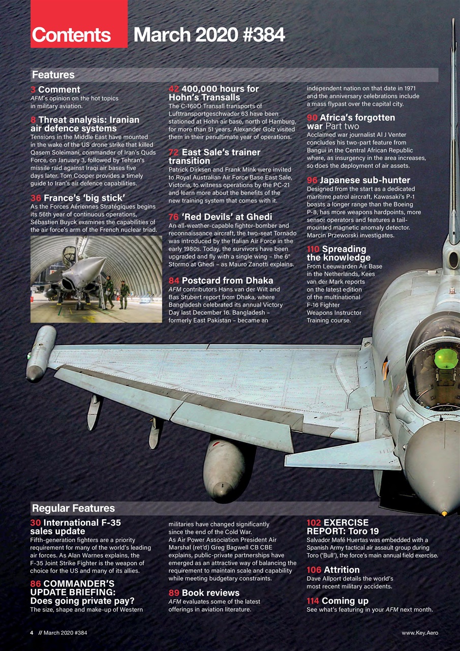 AirForces Monthly Preview Pages