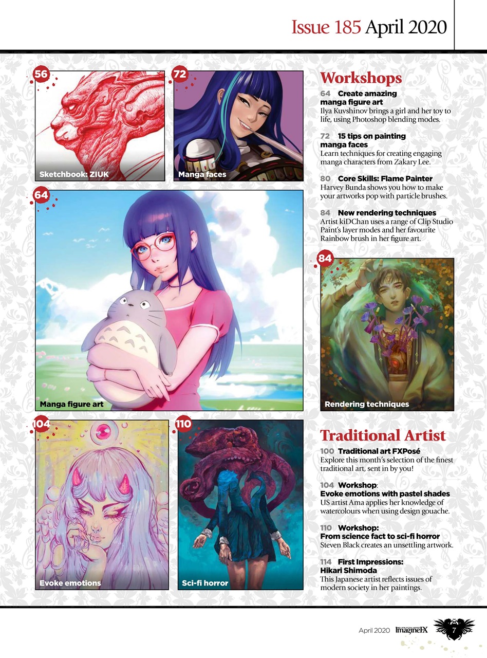 ImagineFX Preview Pages