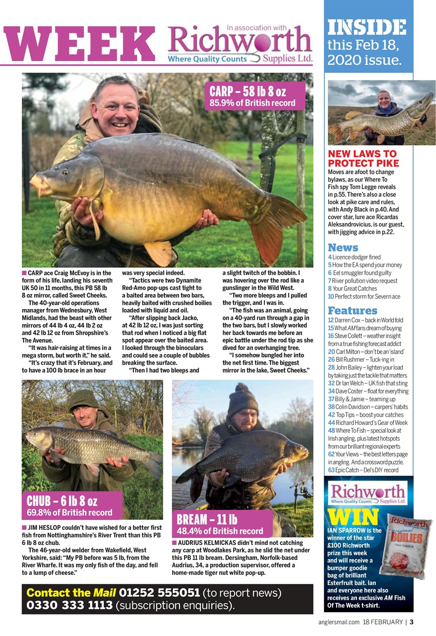 Anglers Mail Preview Pages