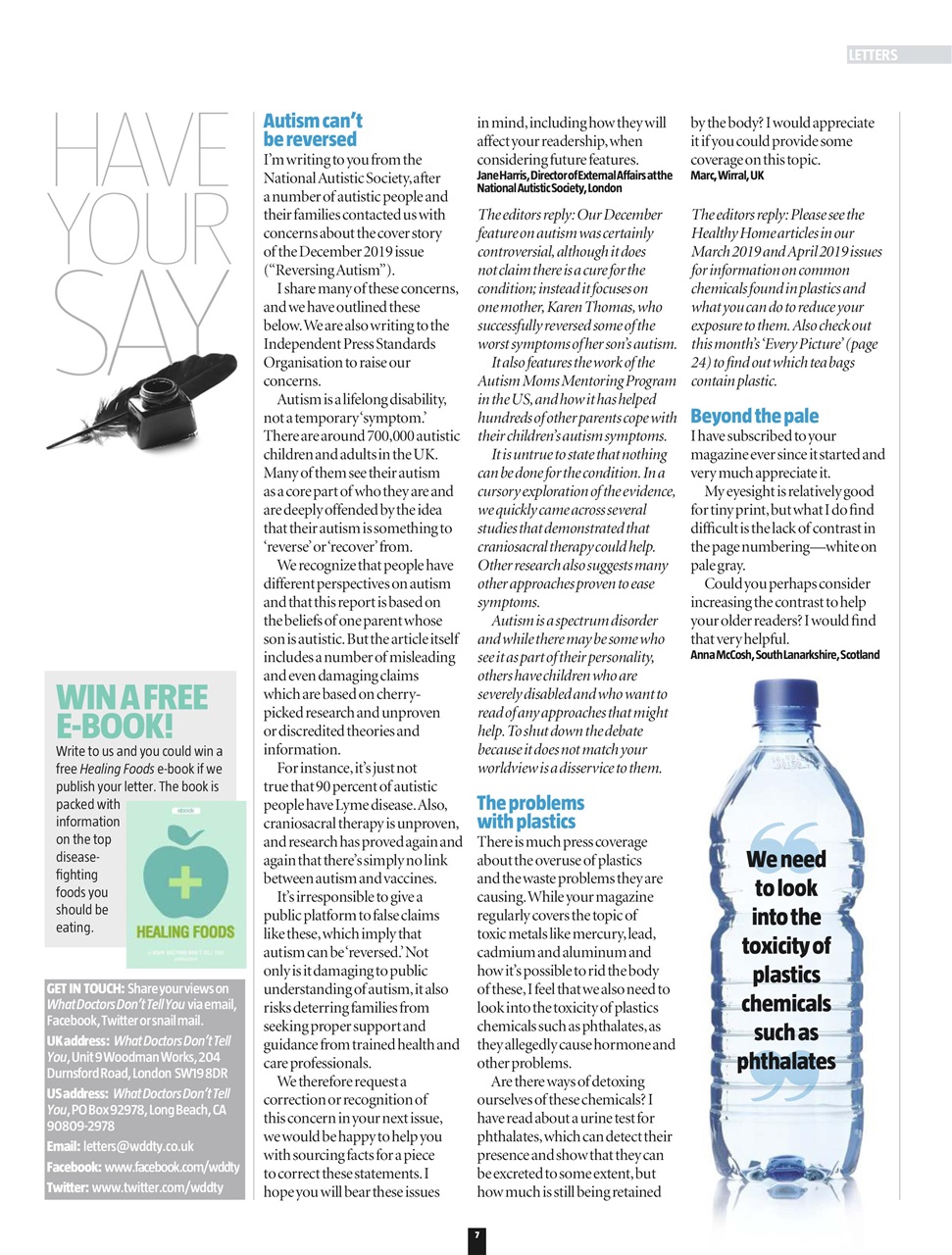 What Doctors Don't Tell You Preview Pages