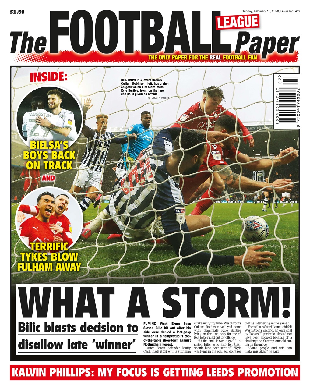 The Football League Paper Preview Pages