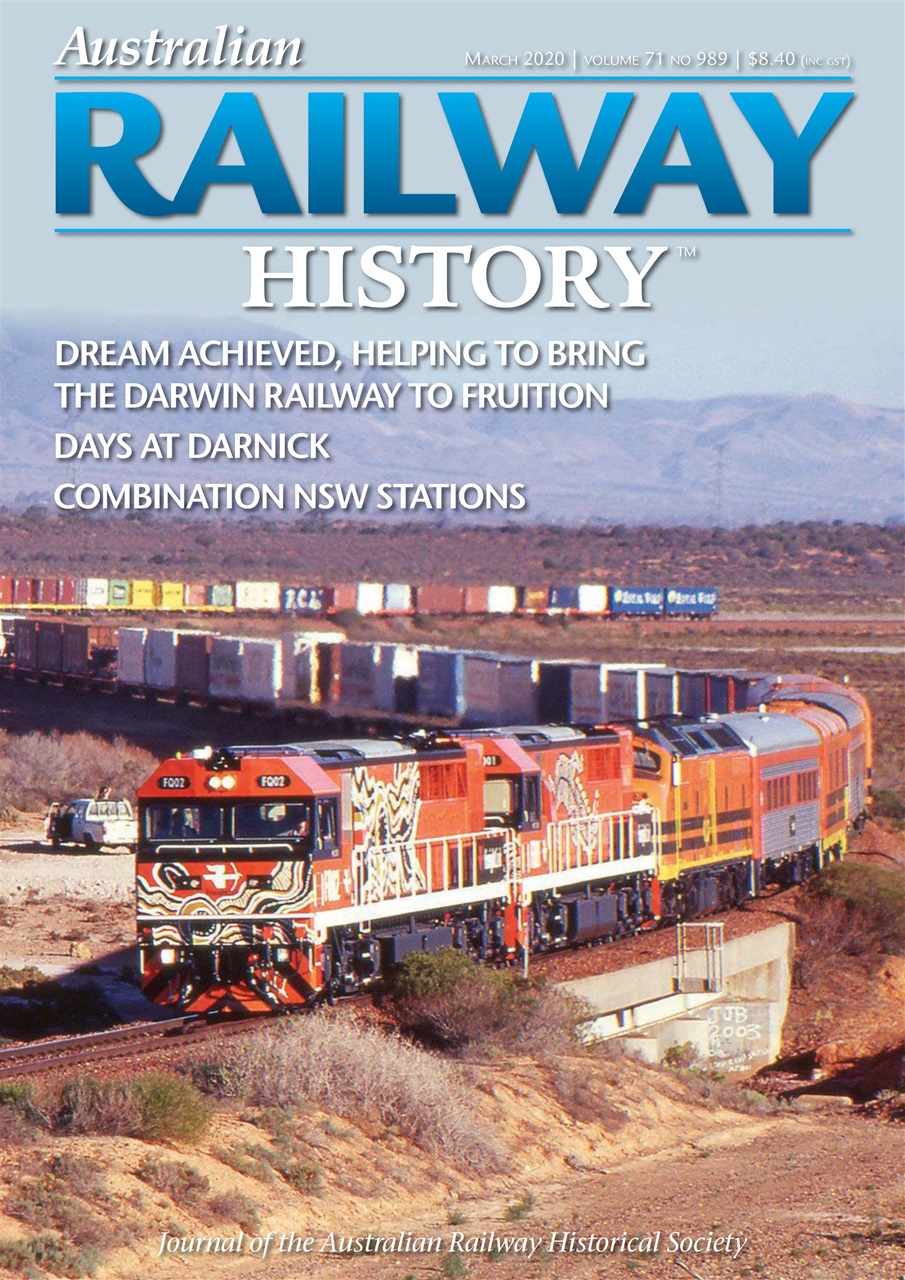 Australian Railway History Preview Pages