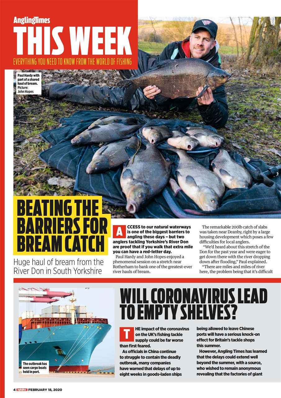Angling Times Preview Pages