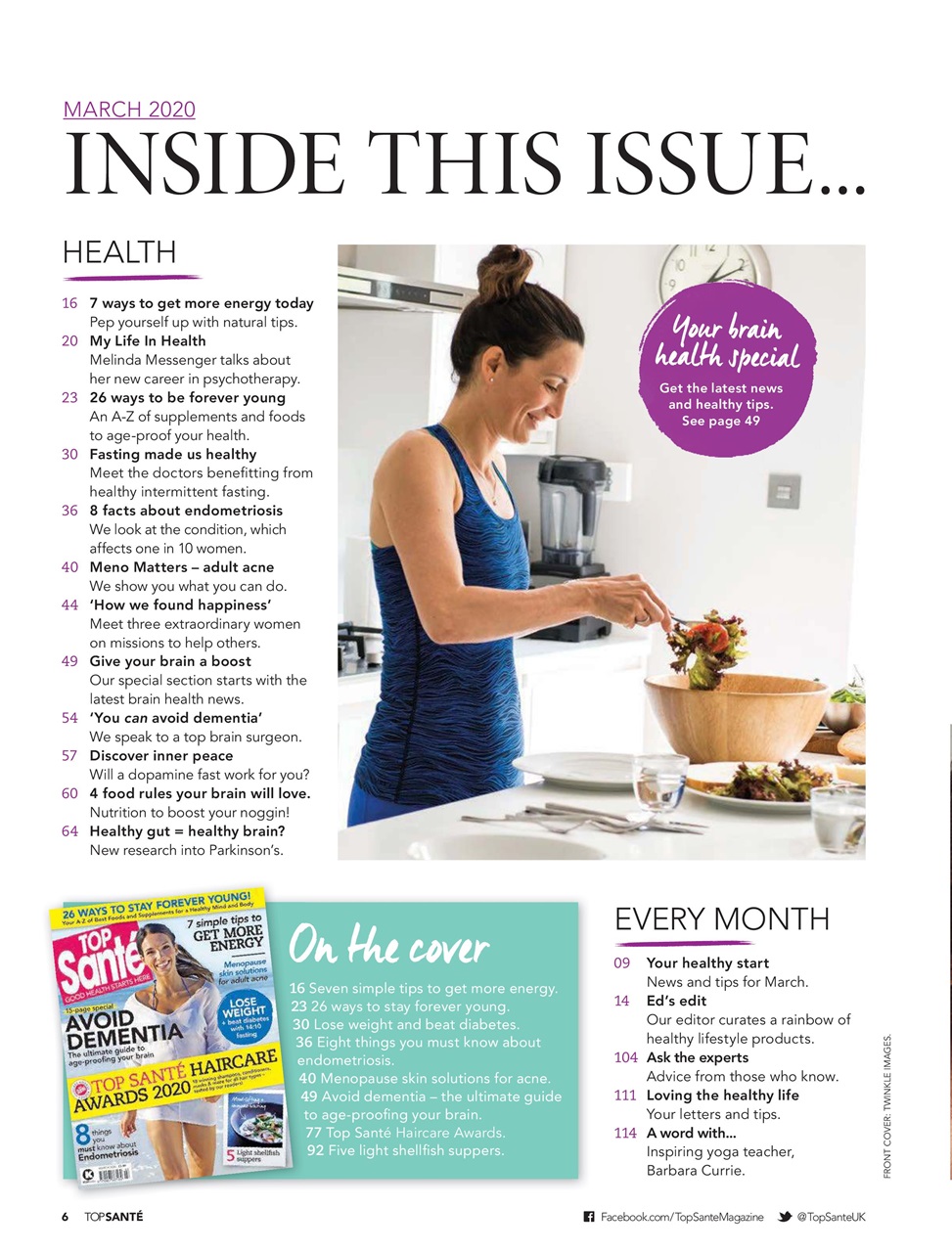 Top Sante Preview Pages