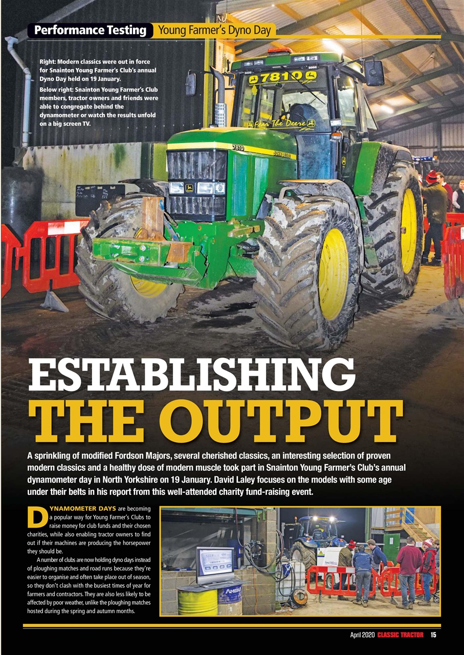 Classic Tractor Preview Pages