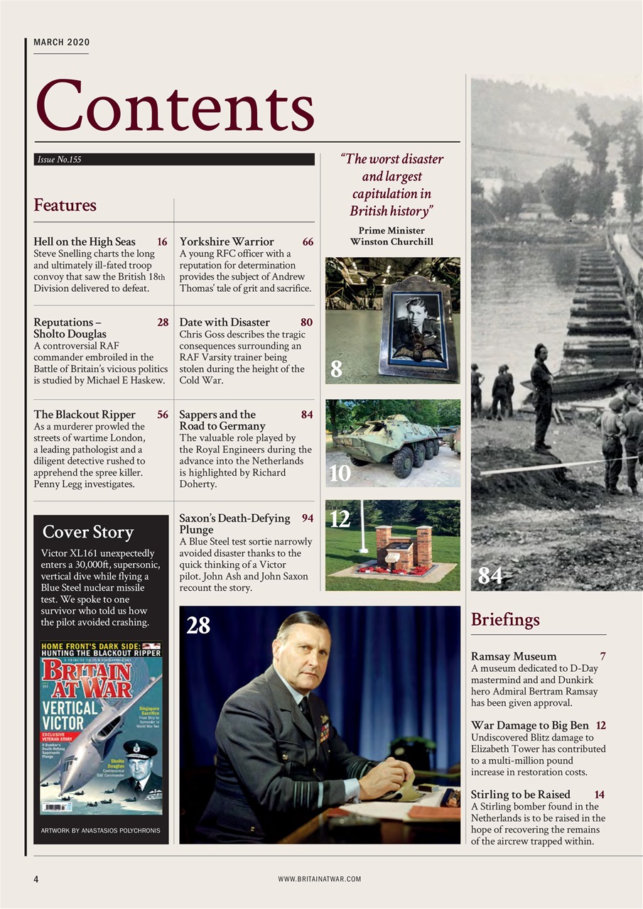 Britain at War Magazine Preview Pages