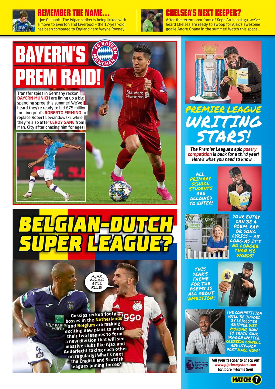 Match Preview Pages